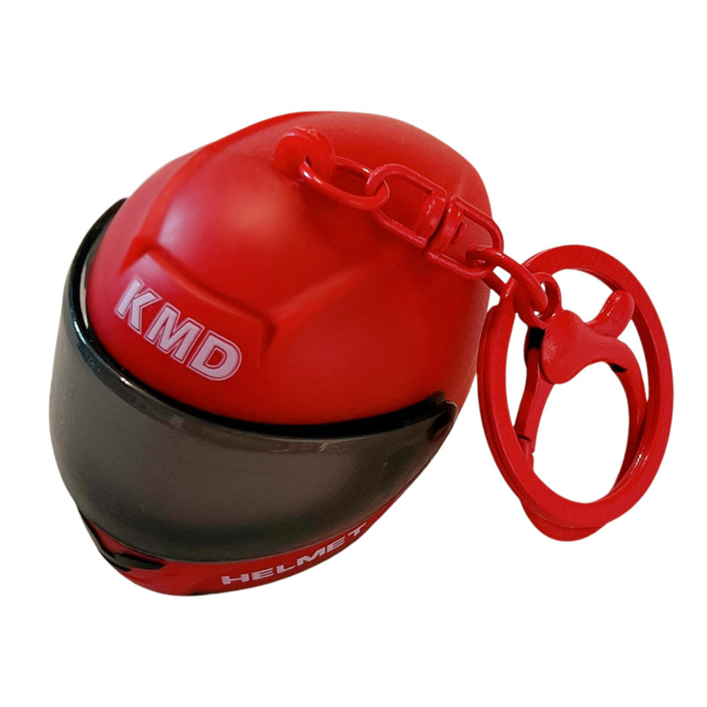 Cool Colorful Helmet Keychain  - Motorcycle Gear Backpack ulasan dan harga