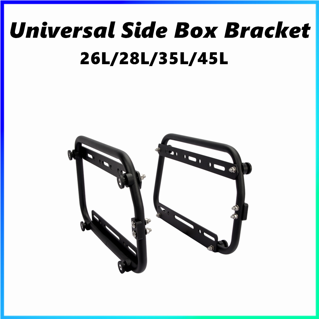 Motorcycles Side Box Bracket U - Motorcycle Gear Backpack ulasan dan harga