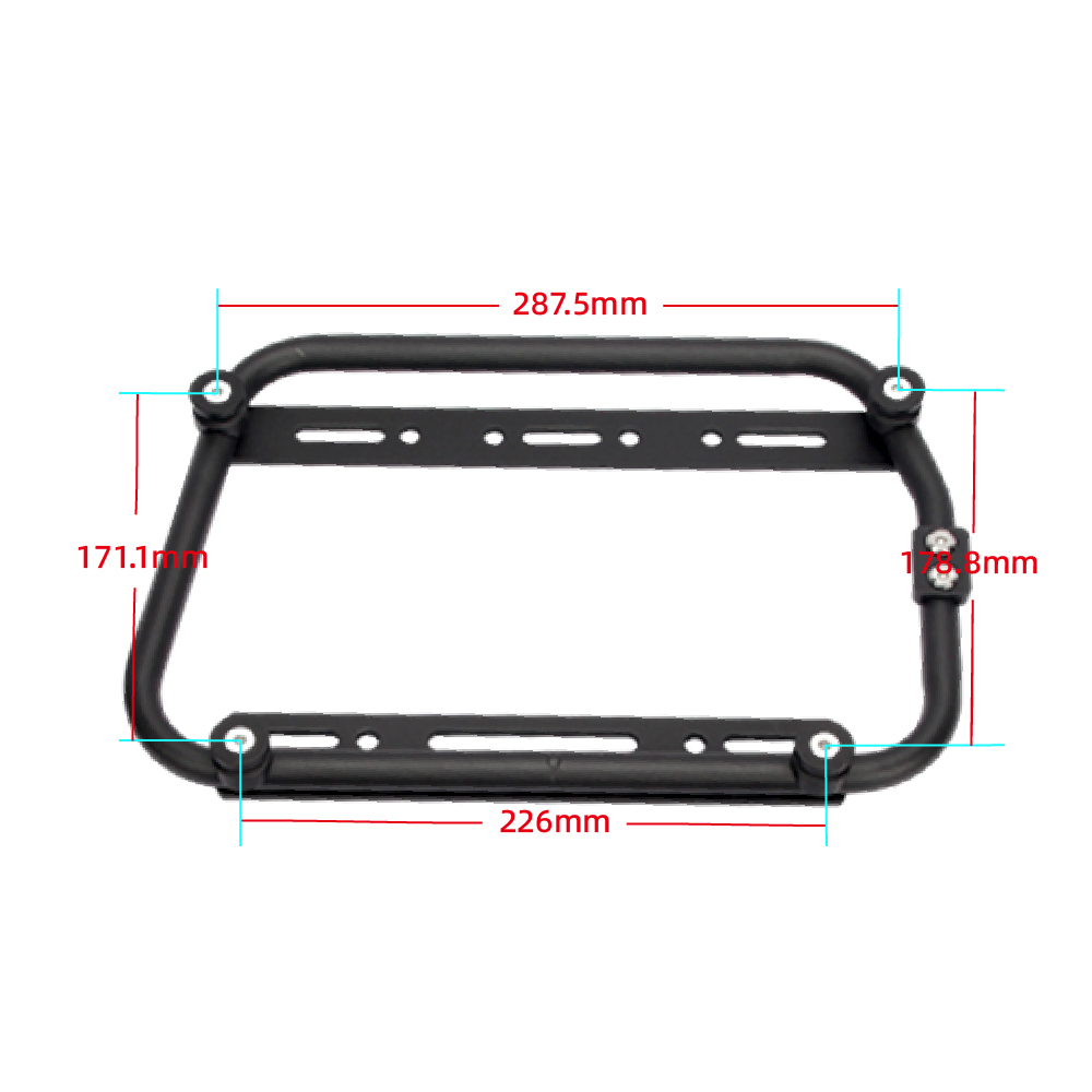 Motorcycles Side Box Bracket U - Motorcycle Gear Backpack ulasan dan harga